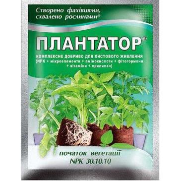 Удобрение минеральное Плантатор NPK 30-10-10, 25 г фото 1