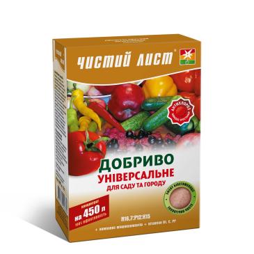 Чистий лист N16.7:P12:K15 для саду та городу, 300 г фото 1