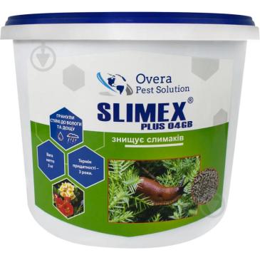 Инсектицид Slimex Plus 04 GB от слизней и улиток, 3 кг фото 1
